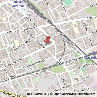 Mappa Viale Lombardia, 51, 21052 Busto Arsizio, Varese (Lombardia)