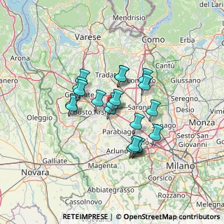Mappa Via Ludwig Van Beethoven, 20025 Legnano MI, Italia (10.349)