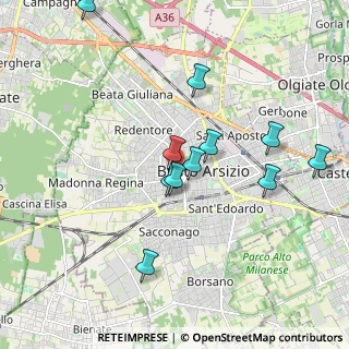 Mappa Via F. Confalonieri, 21052 Busto Arsizio VA, Italia (1.78)