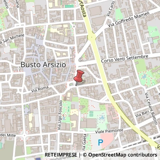 Mappa Via Correnti Cesare, 2, 21052 Busto Arsizio, Varese (Lombardia)