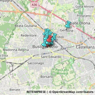 Mappa Via Daniele Crespi, 21052 Busto Arsizio VA, Italia (0.54769)