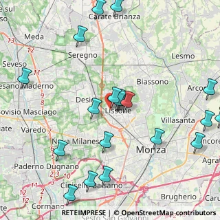 Mappa Via Palestro, 20851 Lissone MB, Italia (4.8615)