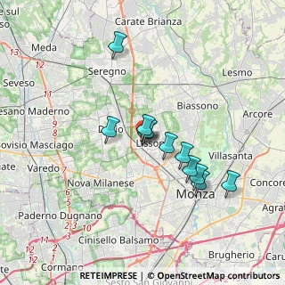 Mappa Via Palestro, 20851 Lissone MB, Italia (2.81727)