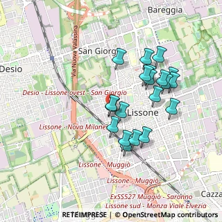 Mappa Via Palestro, 20851 Lissone MB, Italia (0.8115)