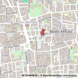 Mappa Corso Europa, 3, 21052 Busto Arsizio, Varese (Lombardia)