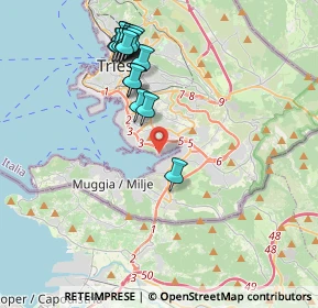 Mappa Via Carlo Errera, 34148 Trieste TS, Italia (4.07118)