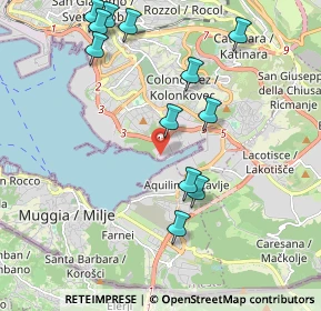 Mappa Via Carlo Errera, 34148 Trieste TS, Italia (2.20167)