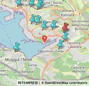 Mappa Via Carlo Errera, 34148 Trieste TS, Italia (2.22)
