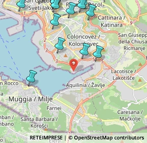 Mappa Via Carlo Errera, 34148 Trieste TS, Italia (3.02167)