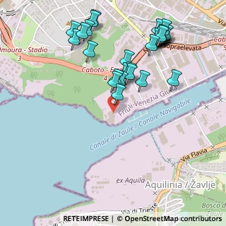 Mappa Via Carlo Errera, 34148 Trieste TS, Italia (0.575)