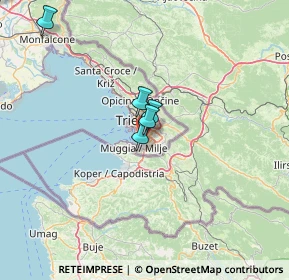 Mappa Via Carlo Errera, 34148 Trieste TS, Italia (27.79182)