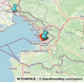 Mappa Via Carlo Errera, 34148 Trieste TS, Italia (39.28)