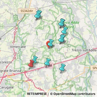 Mappa Via del Commercio, 20886 Bellusco MB, Italia (3.67833)