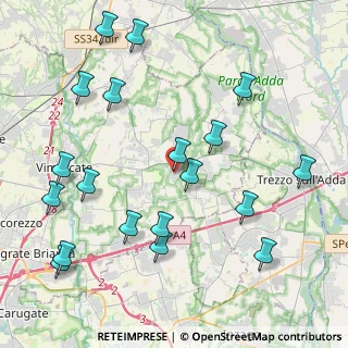 Mappa Via del Commercio, 20886 Bellusco MB, Italia (4.89684)