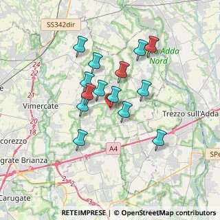 Mappa Via del Commercio, 20886 Bellusco MB, Italia (2.88)