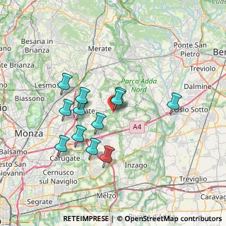 Mappa Via dell’Artigianato, 20882 Bellusco MB, Italia (6.30333)