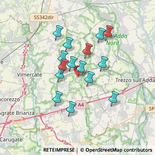Mappa Via dell’Artigianato, 20882 Bellusco MB, Italia (2.97333)