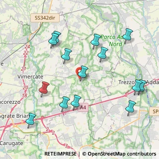 Mappa Via dell’Artigianato, 20882 Bellusco MB, Italia (4.51286)
