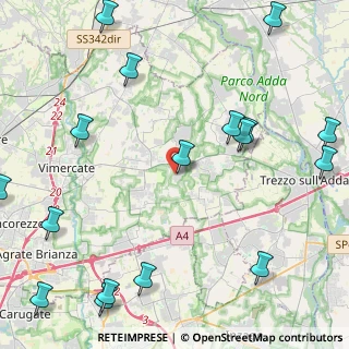 Mappa Via dell’Artigianato, 20882 Bellusco MB, Italia (6.14765)