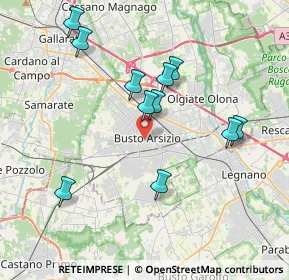 Mappa P.za Santa Maria, 21052 Busto Arsizio VA, Italia (3.67909)