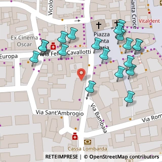 Mappa Via Felice Cavallotti, 21052 Busto Arsizio VA, Italia (0.075)
