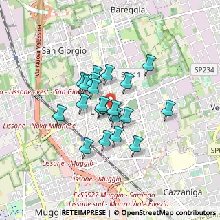Mappa Via Assunta, 20035 Lissone MB, Italia (0.6355)