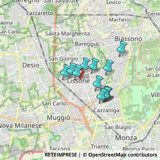 Mappa Via Assunta, 20035 Lissone MB, Italia (1.21917)