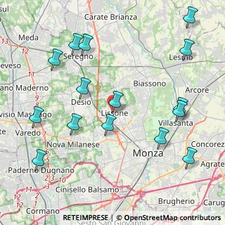 Mappa Via Santi Pietro e Paolo, 20851 Lissone MB, Italia (4.93333)