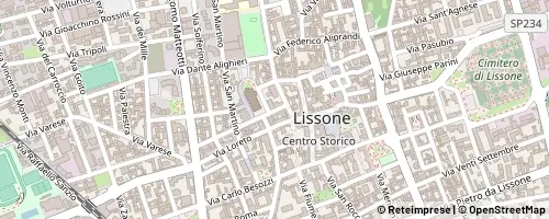 Mappa Lissone