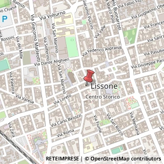 Mappa Via Sant'Antonio, 8, 20851 Lissone, Monza e Brianza (Lombardia)