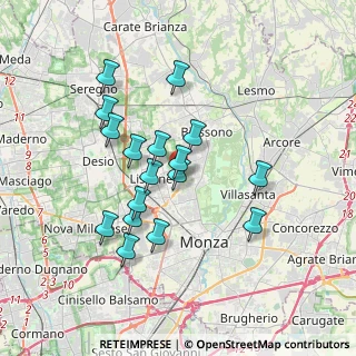 Mappa Via Gioia Flavio, 20851 Lissone MB, Italia (3.17941)