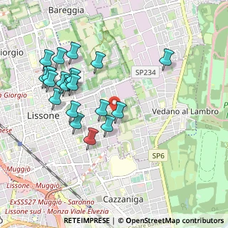Mappa Via F. Gioia, 20851 Lissone MB, Italia (0.994)
