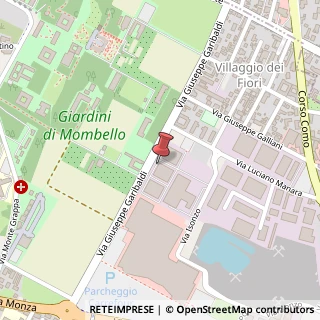 Mappa Via Isonzo, 1, 20812 Limbiate, Monza e Brianza (Lombardia)