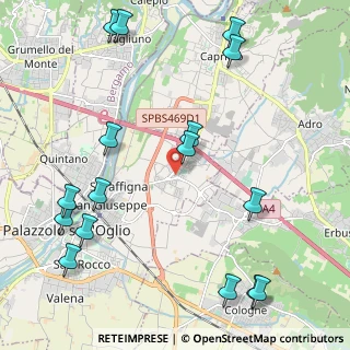 Mappa Piazza Indipendenza, 25036 Palazzolo sull'Oglio BS, Italia (2.74875)