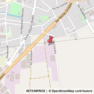 Mappa Via Ciserano, 20, 24046 Osio Sotto, Bergamo (Lombardia)