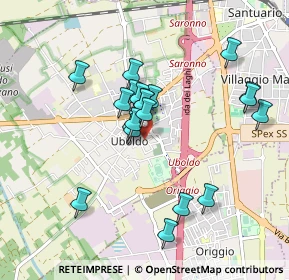 Mappa Via Ai Prati, 21040 Uboldo VA, Italia (0.7925)