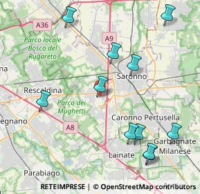 Mappa Via Ai Prati, 21040 Uboldo VA, Italia (4.73364)