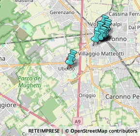 Mappa Via Ai Prati, 21040 Uboldo VA, Italia (2.02063)