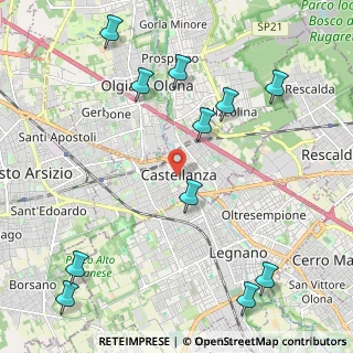 Mappa 21053 Castellanza VA, Italia (2.68)
