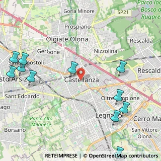Mappa 21053 Castellanza VA, Italia (2.94273)