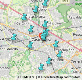 Mappa 21053 Castellanza VA, Italia (1.66133)