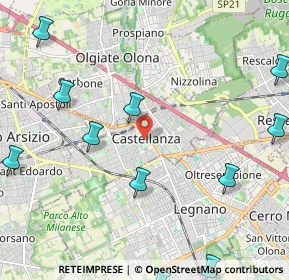 Mappa 21053 Castellanza VA, Italia (3.31143)