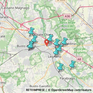 Mappa 21053 Castellanza VA, Italia (3.13182)