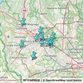Mappa 21053 Castellanza VA, Italia (4.96167)