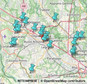 Mappa 21053 Castellanza VA, Italia (8.276)