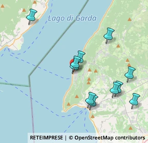Mappa Via Gardesana, 37010 Torri del Benaco VR, Italia (3.96182)