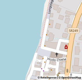 Mappa Vicolo chiesa, 37010 Torri Del Benaco VR, Italia (0.08696)