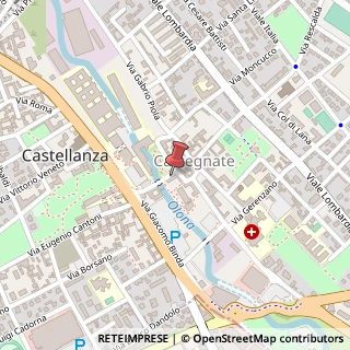 Mappa Piazza Castegnate, 2 a, 21053 Castellanza, Varese (Lombardia)