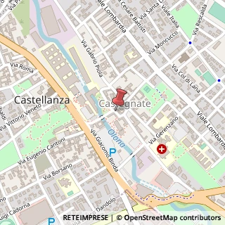 Mappa Piazza Castegnate, 27, 21053 Castellanza, Varese (Lombardia)