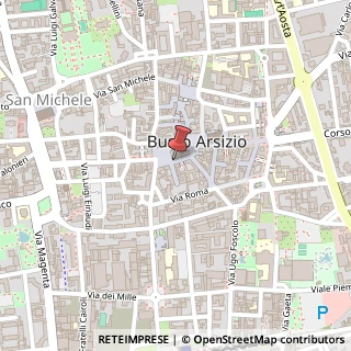 Mappa Via Camillo Benso Cavour, 1, 21052 Busto Arsizio, Varese (Lombardia)